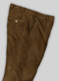 Brown Corduroy Trousers - 8 Wales