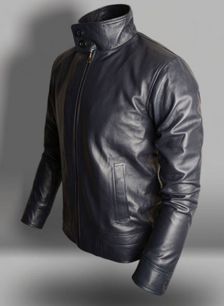 Dk Blue X-Men Magneto Leather Jacket