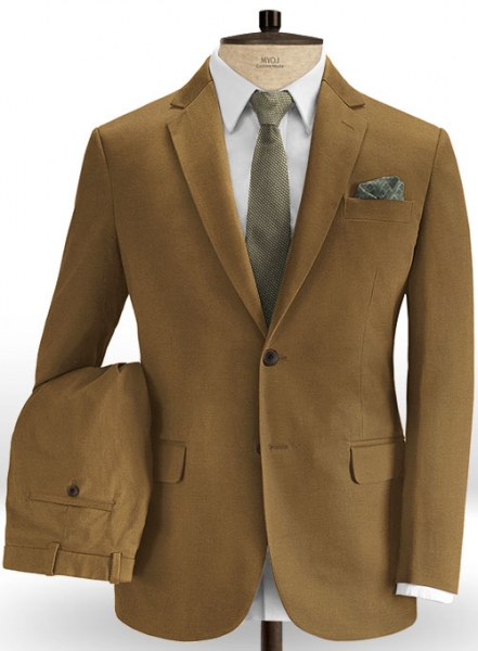 Rust Stretch Chino Suit