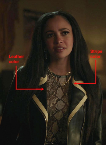 Vanessa Morgan Riverdale Leather Jacket