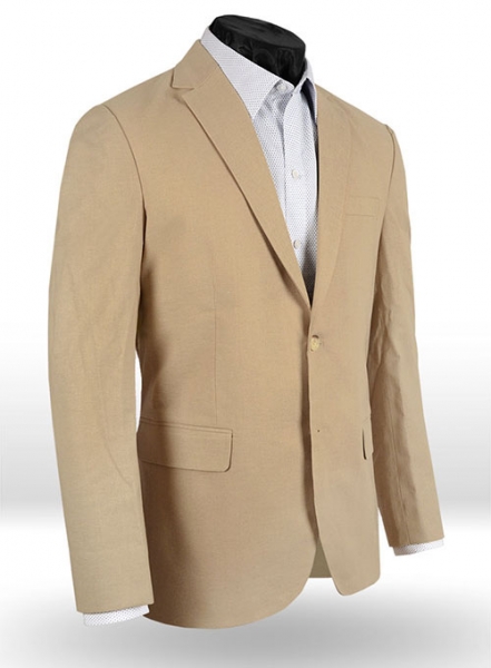 Tropical Beige Pure Linen Suit : Made To Measure Custom Jeans For Men &  Women, MakeYourOwnJeans®