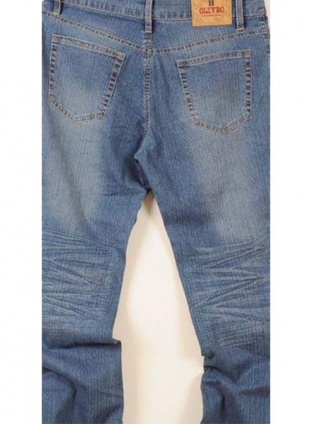 Party Stunner Stretch Jeans - Light Blue - Claw Wash