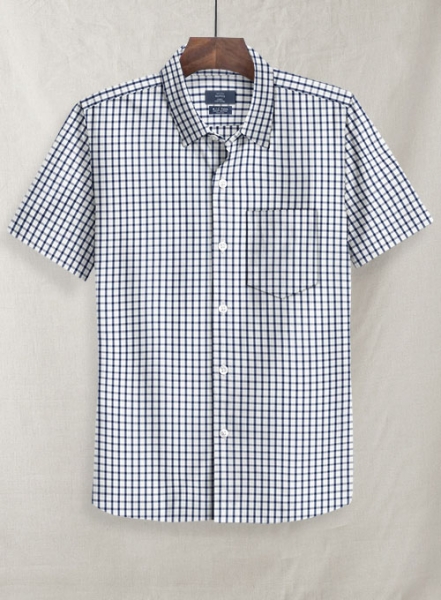 S.I.C. Tess. Italian Cotton Oriala Shirt- Half Sleeves