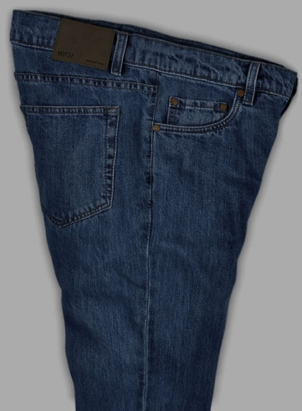 Archer Blue Light Wash Jeans : Made To Measure Custom Jeans For Men ...