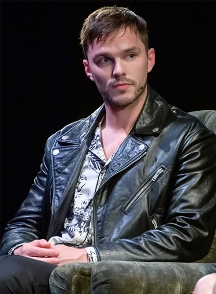 Nicholas Hoult Leather Jacket #1