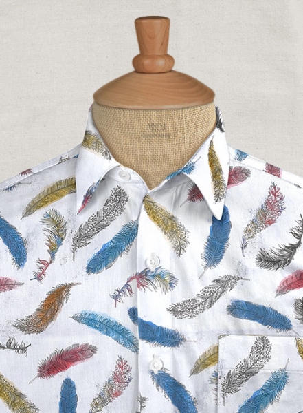 Italian Feather Cotton Shirt