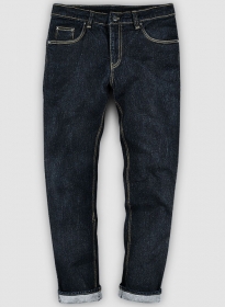 Barnes Blue Slight Stretch Hard Wash Jeans