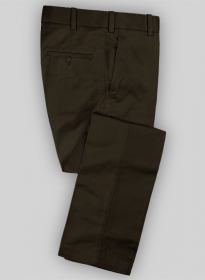 Forest Brown Formal Chinos