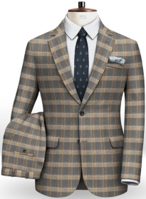 Parma Gray Feather Tweed Suit