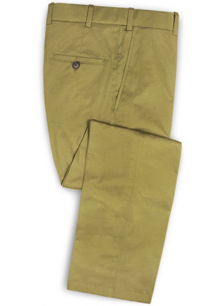 Military Khaki Chino Suit