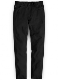 Black Stretch Chino Jeans