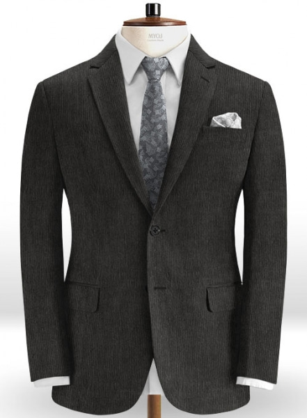 Dark Gray Corduroy Jacket