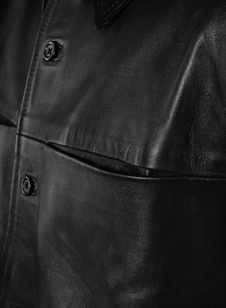 Jim Morrison Classic Leather Shirt