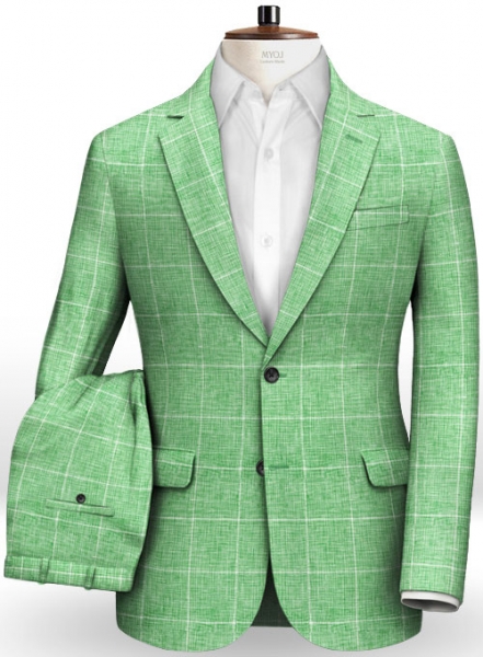 Italian Grassland Linen Suit