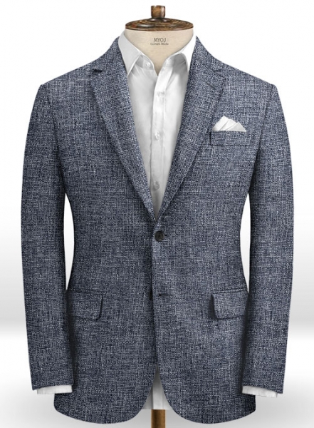 Italian Linen Blue Heiro Suit