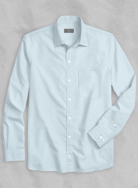 Light Blue Stretch Poplene Shirt