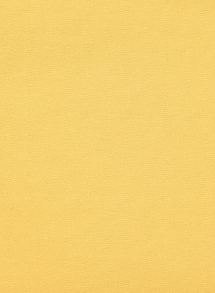Italian Biella Yellow Cotton Pants