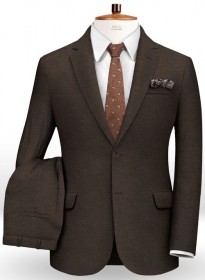 Prince Wool Brown Suit