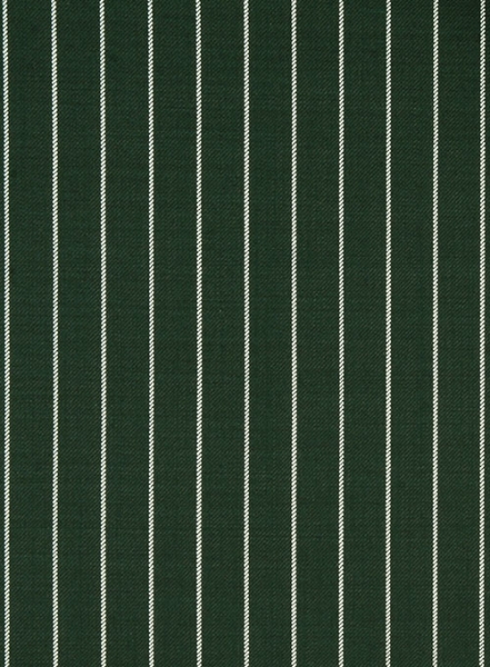 Napolean Green Stripe Wool Suit