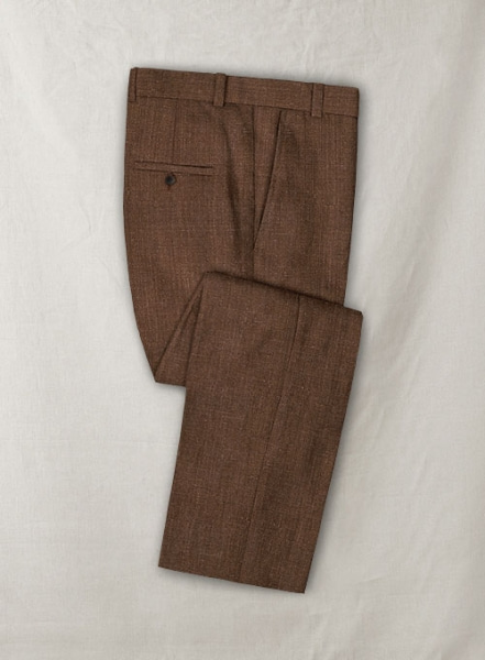 Italian Linen Farm Brown Suit