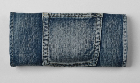 Knitted Jogger Denim Stretch Jeans - Vintage Wash