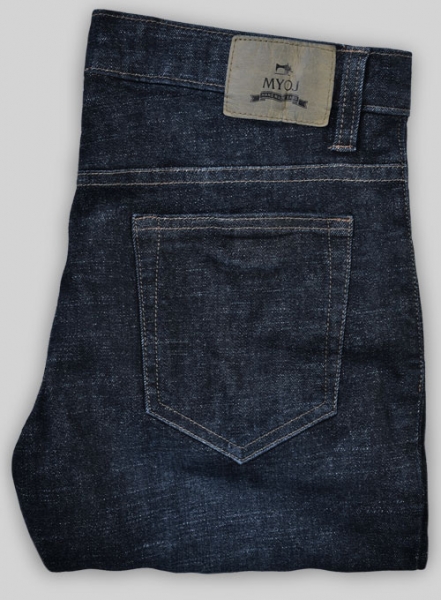 Marlin Blue Hard Wash Whisker Stretch Jeans