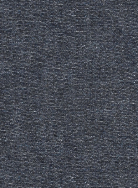 Indigo Blue Tweed Overcoat