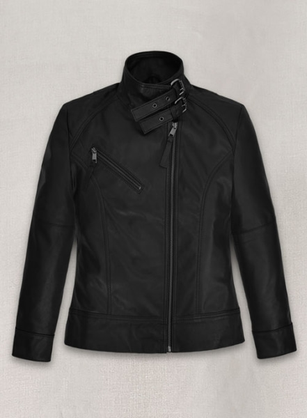 Nina Dobrev Leather Jacket