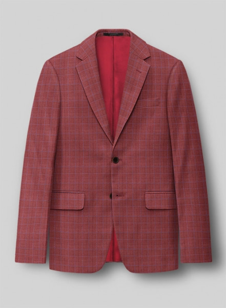 Napolean Tonia Red Wool Jacket