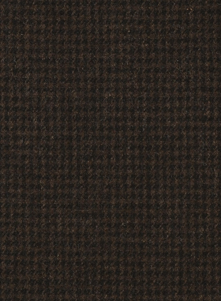 Houndstooth Dark Brown Tweed Jacket