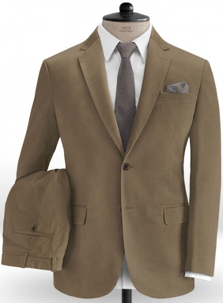 Summer Weight Irish Brown Chino Suit