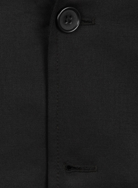 Black Merino Wool Manhattan Style Sports Coat