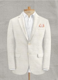 Italian Linen Lusso Ivory Jacket