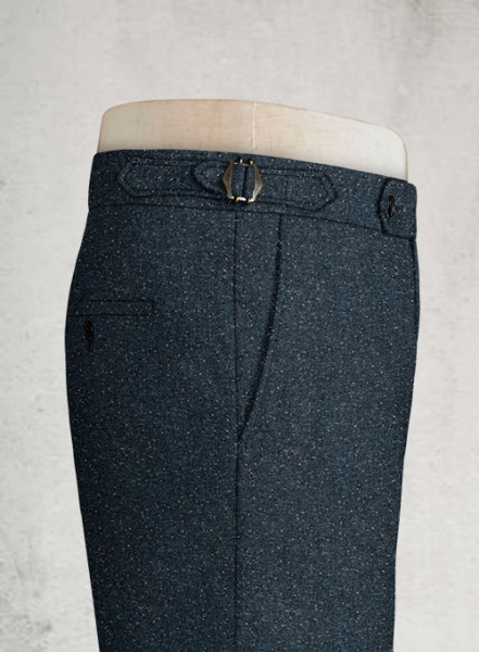Robin Blue Flecks Donegal Highland Tweed Trousers