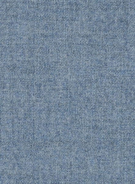 Vintage Rope Weave Spring Blue Tweed Jacket