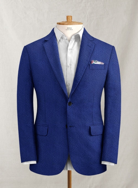 Solbiati Indigo Blue Seersucker Suit