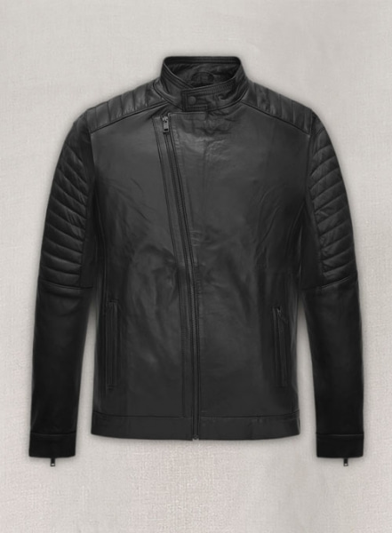 Black Vin Diesel Leather Jacket #2