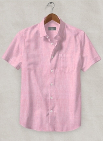 Filafil Poplene Pink Shirt - Half Sleeves