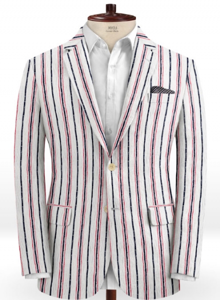 Caccioppoli Seersucker Ruko Suit