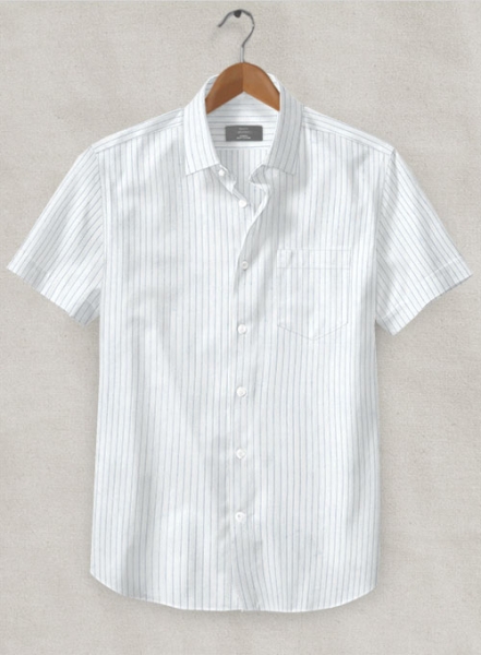 Giza Graham Cotton Shirt - Half Sleeves