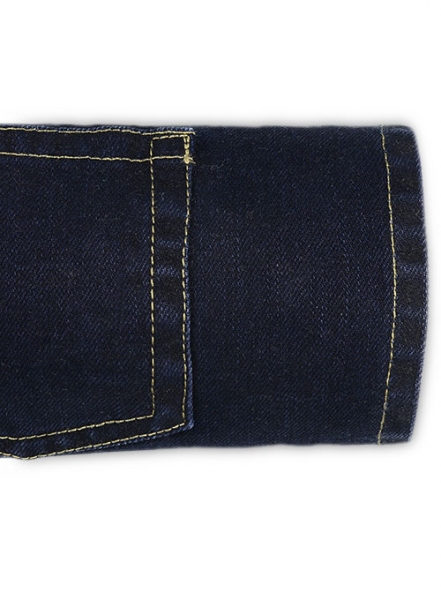 Leo Blue Vintage Wash Stretch Jeans