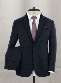 Pinhead Wool Blue Suit