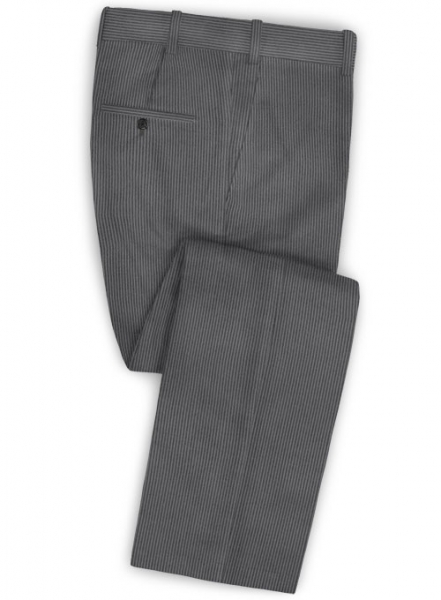 Dark Gray Thick Corduroy Suit