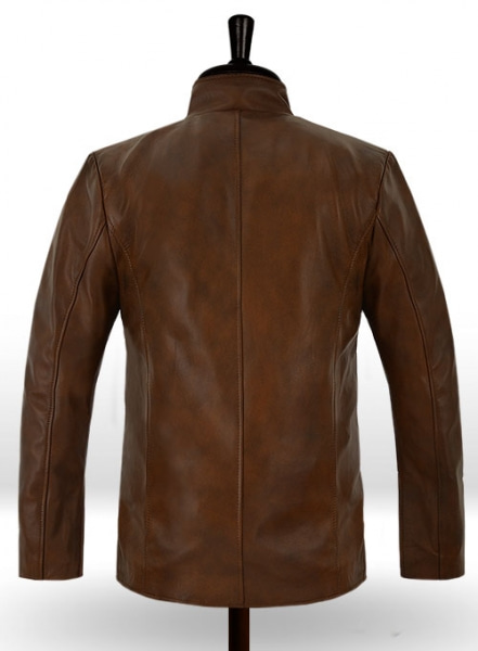 Spanish Brown Tom Riley Da Vinci\'s Demons Leather Jacket