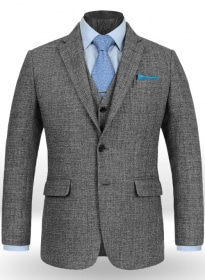 Vintage Glasgow Gray Tweed Jacket