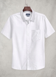 S.I.C. Tess. Italian Cotton Ofilla Shirt - Half Sleeves