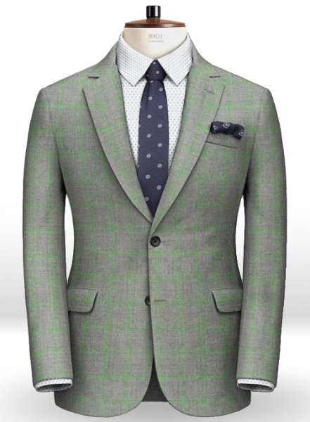 Light Weight Port Gray Tweed Suit