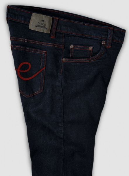 Marina Blue Hard Wash Stretch Jeans - Look #562