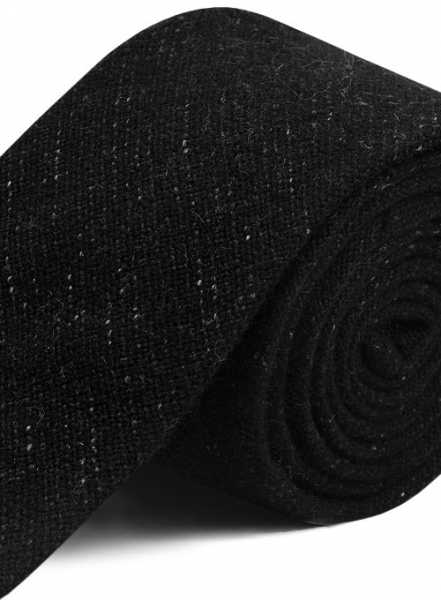 Tweed Tie - Twilight Black