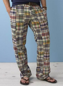 Madras Plaid - Light Weight Pants